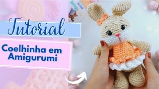 Passo a passo  Coelhinha em amigurumi linhascorrente 💜 [upl. by Kuehn]