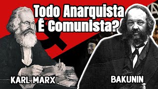 TODO ANARQUISTA É COMUNISTA anarquismo karlmarx bakunin [upl. by Pincus]