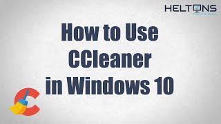 Need some help with CCleaner How to Use CCleaner in Windows 10 [upl. by Ellynad772]