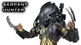 NECA SERPENT HUNTER PREDATOR Action Figure Toy Review [upl. by Mailliwnhoj]