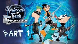 Phineas and Ferb Across the 2nd Dimension Hindi Gameplay Playthrough Part 1  IntroAdventure 🚀🌀 [upl. by Artenra]