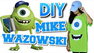 DIY MIKE WAZOWSKI HALLOWEEN COSTUME  Halloween Costume Under 5 [upl. by Acired237]