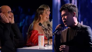 ‘Man with two voices’ Marcelito Pomoy Makes Judges Can’t Believe Their Ears  Americas Got Talent [upl. by Eresed]