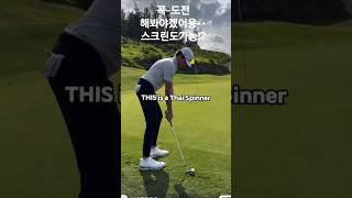 필드스크린 에서가능불가능 spinner spin golf [upl. by Bartlet876]