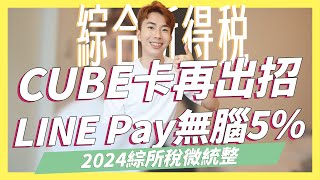 CUBE卡再出招，新戶LINE Pay直接52024綜所稅信用卡統整，回饋大幅縮水，最高12期0利率、回饋最高1小小兵分期卡縮水｜SHIN LI李勛 [upl. by Aleetha]