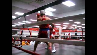 New Jersey Amateur Boxing talented amateur Jeremy Cuevas against Nahir Albright Boxeo [upl. by Lyndes]