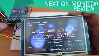 Nextion Monitor for Arduino Review  HomeCraft [upl. by Oralla943]