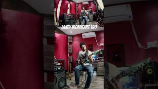 do you like big amps Laney Ironheart 120 metal guitar music laneyamplification [upl. by Arza]