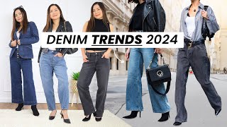 I tried the 7 BIGGEST denim trends for 2024 and heres what you should buy or SKIP [upl. by Fagen]