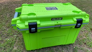 Pelican 70QT Rotomold Cooler Review amp Ice Test [upl. by Giorgio837]