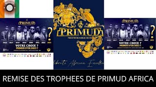 REMISE DES TROPHEES DE PRIMUD AFRICA [upl. by Ennairac999]