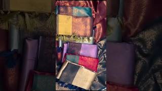 Kanjivaram silk with two tone border9441315969shorts reels trend viralvideo [upl. by Ojahtnamas]