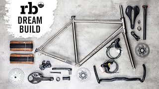 Dreambuild Falkenjagd Aristos CX Titanium I Gravelbike I Campagnolo Ekar I Titanium Fork [upl. by Romola]