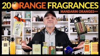 Top 20 ORANGE Citrus Fragrances  20 Best Orange Tangerine Clementine Blood Orange Perfumes [upl. by Firehs]