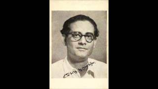 Hemant Kumar before Bollywood  Aaj sharabi aankhon se peene ki ham ne thani [upl. by Hugh311]