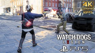 Watch Dogs Legion  PS5 60fps Patch Gameplay  4K 60ᶠᵖˢ [upl. by Constancia729]