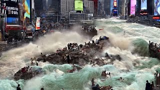 Top 40 minutes of natural disasters caught on camera Most hurricane in history Korea [upl. by Haughay]