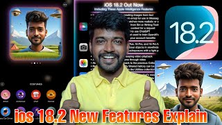 ios 182 New Features Explain 👍 Siri And ChatGPT Migrate 👌 New Genmoji Candid Chandru [upl. by Animor404]