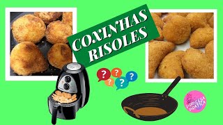 Coxinha e Risole de Frango  Airfryer X Óleo  Renda Extra  Susy Wilkinson [upl. by Meredi200]