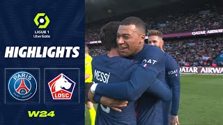 PARIS SAINTGERMAIN  LOSC LILLE 4  3  Highlights  PSG  LOSC  20222023 [upl. by Ymmat]