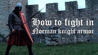 How to fight in high medieval mail armor [upl. by Akeem]