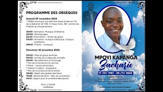 Les obsèques de zacharie Kapanga mpoyi [upl. by Selima]