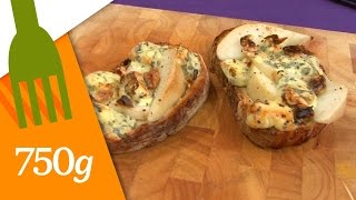 Tartine poire et fourme dAmbert  750g [upl. by Katzen]