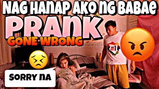 NAG HANAP AKO NG IBANG BABAE PRANK GONE WRONG [upl. by Dumond]