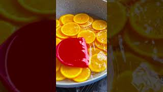 Candied Orange Slices asmr satisfying recipe sweet chocolate [upl. by Cyndi]