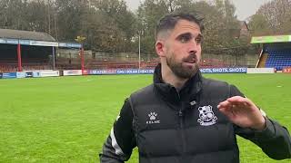 REACTION  Max Kretzschmar speaks after the 20 win away at Aldershot Town [upl. by Eslek]