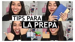 12 TIPS PARA LA PREPA em [upl. by Aihppa241]