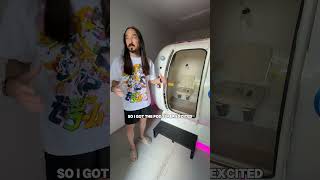 Steve Aoki on Brain Health in am Oxygen Health Systems Hyperbaric Chamber [upl. by Inar99]