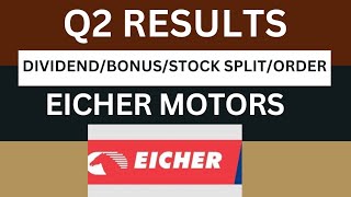 Eicher motors Q2 Results 2025  eicher motors Results Today  eicher motors Share Latest News [upl. by Phip163]