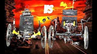 Catrike vs Terratrike BUG OUT  recumbent trike [upl. by Kruter]