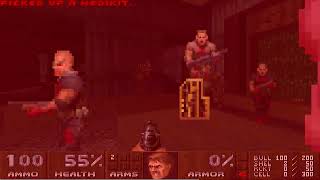 Doom Nostalgia 2 2023 MAP02 quotToxicityquot UV Speed Pacifist Speedrun 025 [upl. by Nnep]