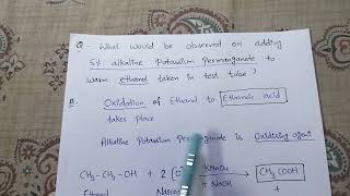 Oxidation of Ethanol [upl. by Ayojal673]