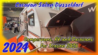 Weinsberg CaraOne 550 UK 2025 Walkaround  Caravan Salon 2024 Dusseldorf [upl. by Deyes987]