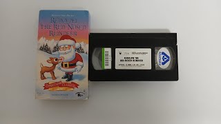 Opening and Closing To Rudolph The Red Nosed Reindeer 1992 VHS 60fps [upl. by Akinod]