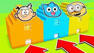 DO NOT CHOOSE THE WRONG HOUSE LOUD HOUSE GUMBALL MINIONSPs3Xbox360PS4XboxOnePEMCPE [upl. by Seerdi]