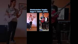 Stratocaster boogie  Pappos Blues cover Guitarra y bajo [upl. by Graf]