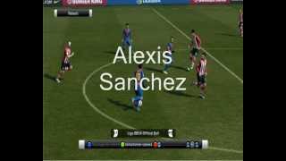 quotAlexis Sanchezquot best of PES 2012 [upl. by Ynatsyd]