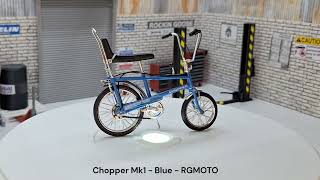 Raleigh Chopper Mk1 Blue 112 Scale Model [upl. by Letizia]