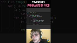 Generar combinaciones en Python Método largo vs Solución Pro con permutations [upl. by Aramat108]