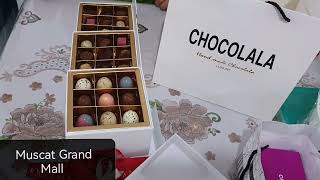 Chocolala Muscat Grand Mall Bowsher MGMMuscat Oman Hindi Urdu [upl. by Irah]