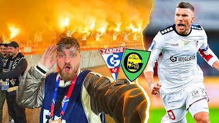 Das krasseste Derby in Polen 🇵🇱😱  Stadionvlog vom Rasen  Podolski lädt mich ein ⚽️  ViscaBarca [upl. by Faust182]