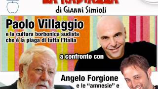 PAOLO VILLAGGIO e la cultura borbonica vs ANGELO FORGIONE e le quotamnesiequot di Villaggio [upl. by Nylram]