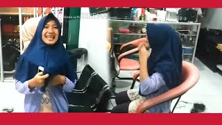 potong rambut jilbab [upl. by Yolanthe788]