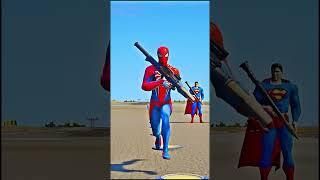 Spider man zombie vs 5 super herosironman spiderman gaming cartoon shorts viralvideo [upl. by Neros]