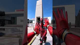 Spiderman VS Deadpool parkour POV [upl. by Cardwell]