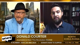 Donald Courter on MOATS with George Galloway [upl. by Dotty212]